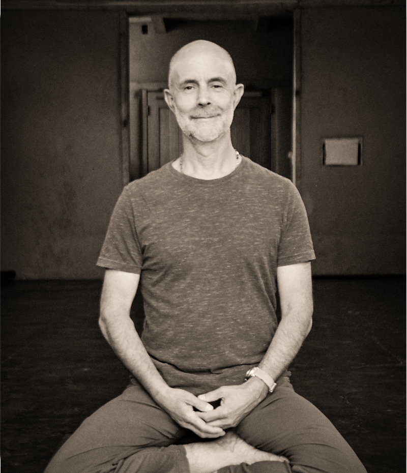 photo of Henry Shukman in a meditation pose